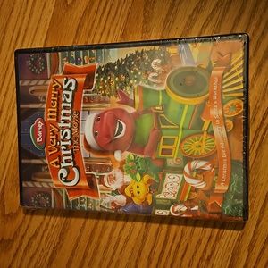 Barney A Very Merry Christmas The Movie DVD New